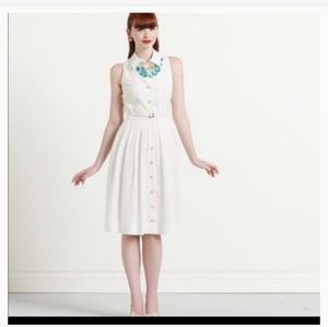kate spade eyelet white dress